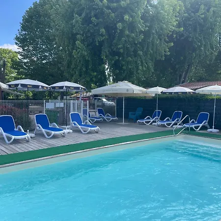 Campingplatz Mobil-home 2 Cote Riviere Ebreuil